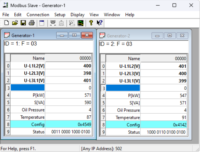 Modbus Slave
