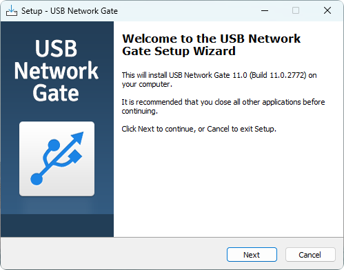 Configurare USB Network Gate setup